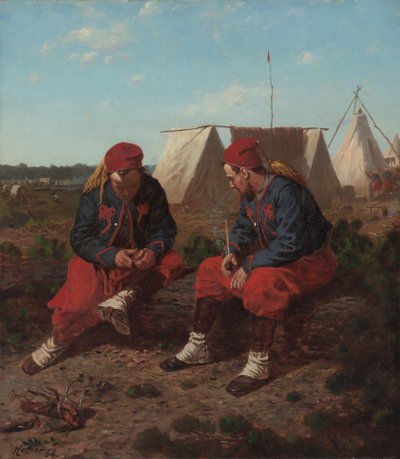 De Brierwood pijp, 1864 door Winslow Homer