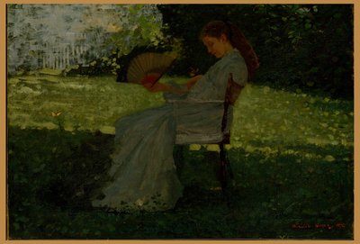 De vlinder door Winslow Homer