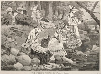 Het Vissersfeest, 1869 door Winslow Homer