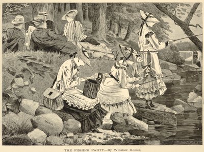 The Fishing Party, uit Appletons