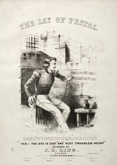 De leugen van Pestal - Bladmuziek Cover door Winslow Homer