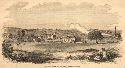 De nieuwe stad Belmont, Massachusetts door Winslow Homer