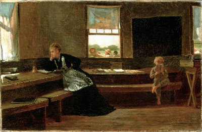 De middagpauze, 1873 door Winslow Homer