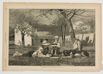 De Nooning door Winslow Homer