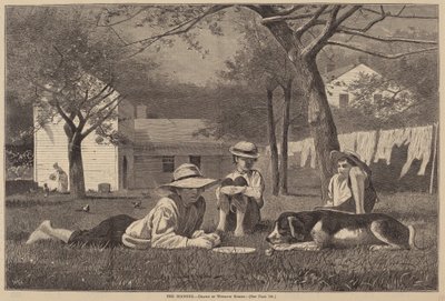De middagpauze door Winslow Homer