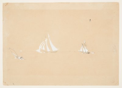 Twee schoeners door Winslow Homer