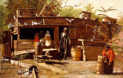 Oom Ned thuis, 1875 door Winslow Homer