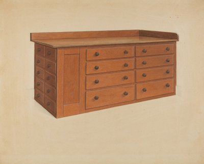 Tafel van de Kleermaker door Winslow Rich