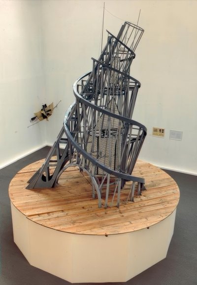 Monument van de III Internationale door Wladimir F. Tatlin
