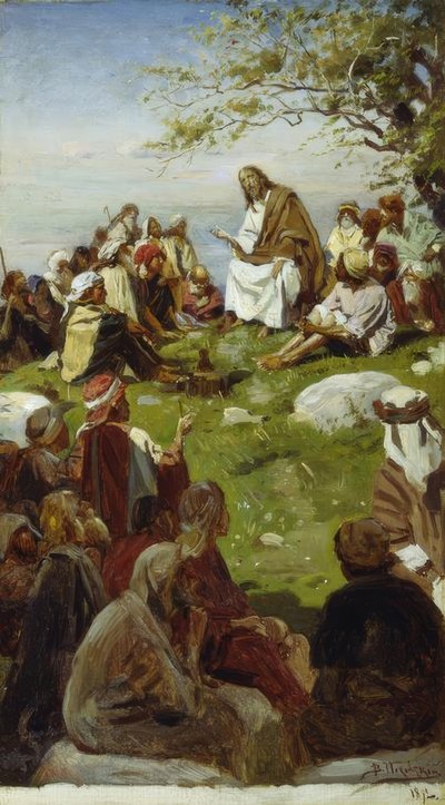 De bergrede door Wladimir Jegorowitsch Makowski