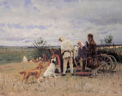 De rust van de jagers door Wladimir Jegorowitsch Makowski