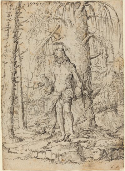 Sint Sebastiaan door Wolf Huber