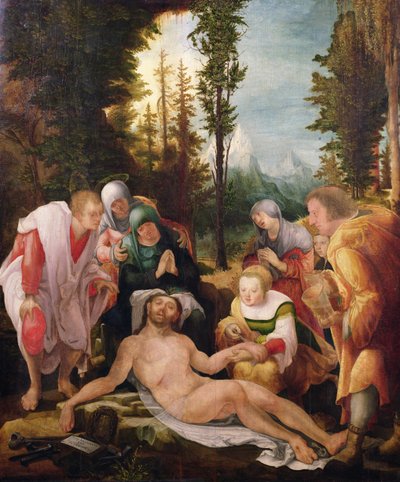 De Klaagzang, 1524 door Wolf Huber