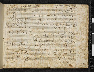 Strijkkwartet in D majeur, K. 499 door Wolfgang Amadeus Mozart