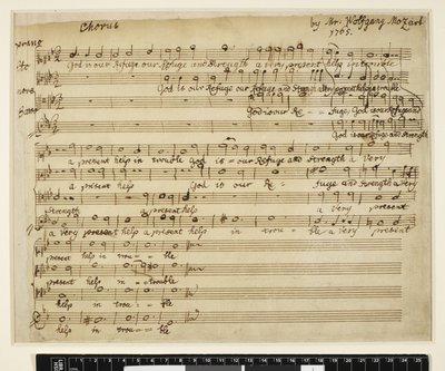  door Wolfgang Amadeus Mozart