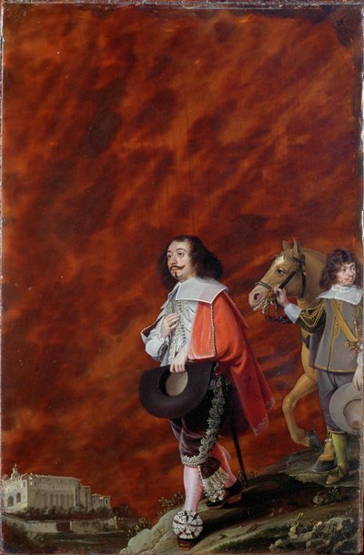 Portret van een heer in Italië ... door Wolfgang Heimbach