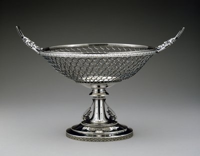 Fruitschaal, ca. 1860-1875 door Wood and Hughes