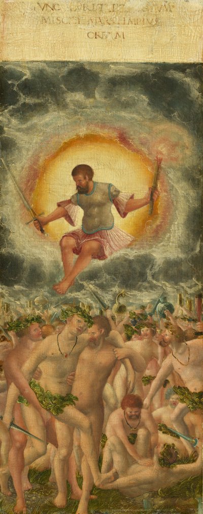 De heerschappij van Mars [rechter paneel] door Workshop of Albrecht Altdorfer