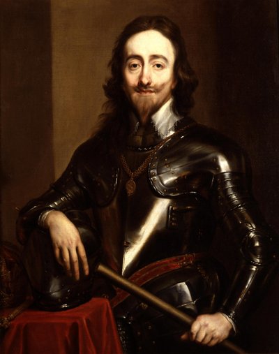 Karel I van Engeland door Workshop of Anthony van Dyck