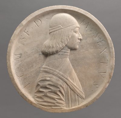 Gian Galeazzo Maria Sforza, hertog van Milaan, vroege 1490s door Workshop of Benedetto Briosco