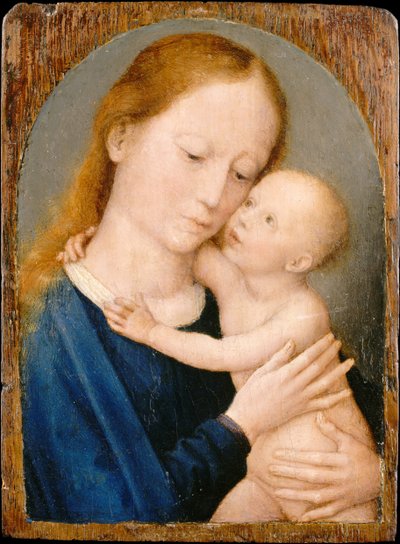 Maagd en Kind, 1490-1523 door Workshop of Gerard David