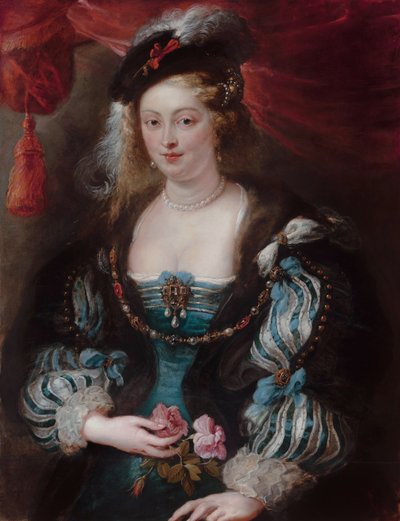 Portret van een jonge vrouw.
Alternatieve titel(s):  

Portret van Hélène Fourment.[1] door Workshop of Peter Paul Rubens