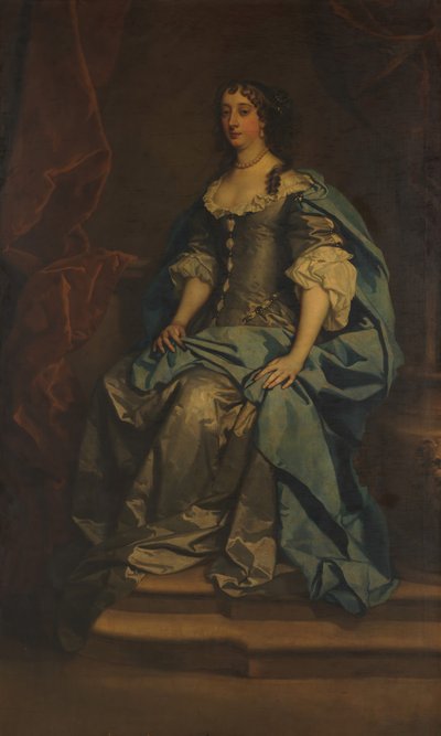 Barbara Villiers 1640-1709, Hertogin van Cleveland door Workshop of Sir Peter Lely