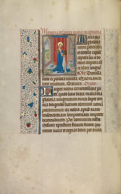 Maria Magdalena door Workshop of Willem Vrelant