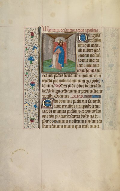 Sint Jacobus de Meerdere door Workshop of Willem Vrelant
