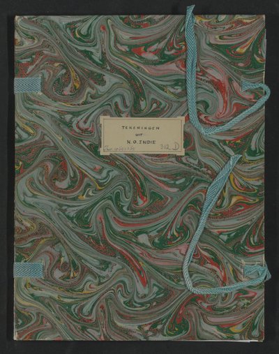 Schetsboek met 10 bladen door Wouter Schouten
