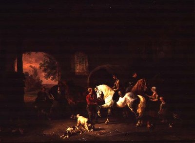 Bij de Herbergdeur door Wouterus Verschuur