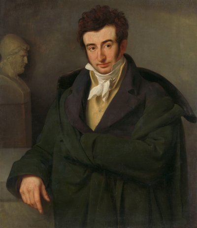 Portret van Paulus Joseph Gabriël, beeldhouwer door Woutherus Mol