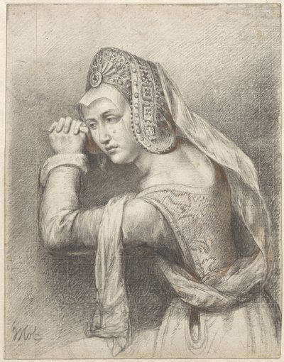 Wenende Maria Magdalena door Woutherus Mol