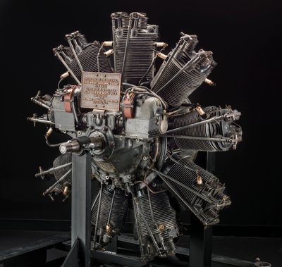 Wright Whirlwind J-4B, Byrd Noordpoolvlucht, Radiale 9-motor, ca. 1926 door Wright Aeronautical