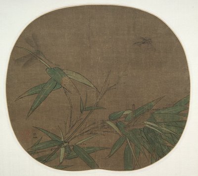 Bamboe en Insecten, late 1100s door Wu Bing