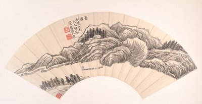 Geurige bergen door Wu Dacheng