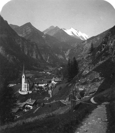 Heiligenblut en Grossglockner, Oostenrijk, ca. 1900s door Wurthle and Sons