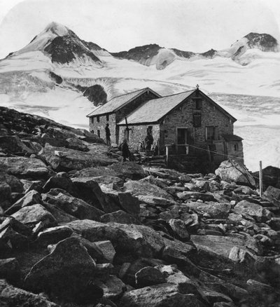 Kissinger Hut, Hohe Tauern, Oostenrijk, ca. 1900s door Wurthle and Sons