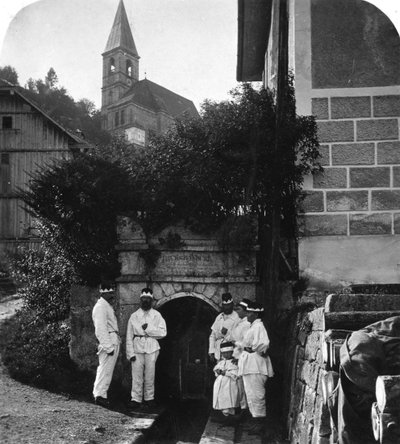 Mijningang, Salzburg, Oostenrijk door Wurthle and Sons