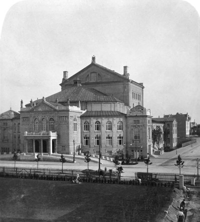 Prinzregenten Theater, München, Duitsland, ca. 1900 door Wurthle and Sons