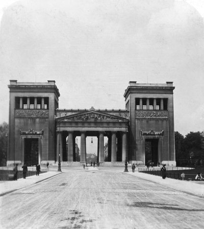 Propylaen, München, Duitsland, c1900 door Wurthle and Sons