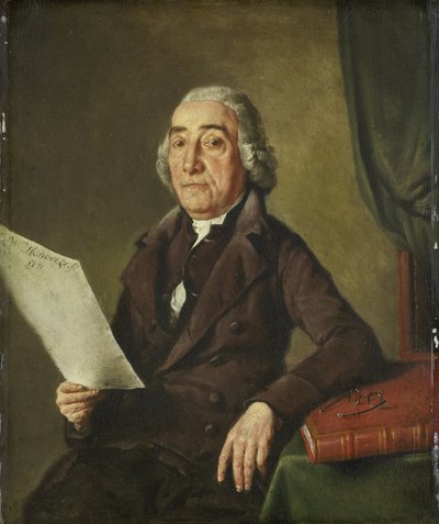 Jacob de Vos Sr (1735-1833), Amsterdamse Kunstverzamelaar door Wybrand Hendriks