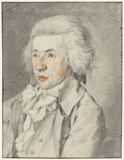 Portret van Carel Lodewijk Hansen door Wybrand Hendriks