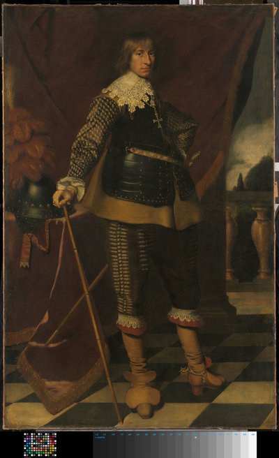 Portret van Hendrik Casimir I (1612-40), Graaf van Nassau-Dietz door Wybrand de Geest (I)