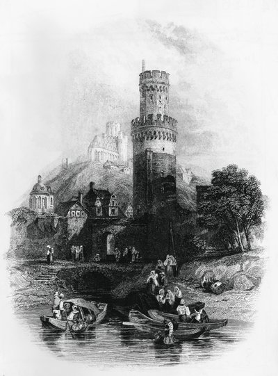 Illustratie voor Melaatsheid van Aosta, roman door Xavier De Maistre (1763-1852), gravure door Xavier de Maistre