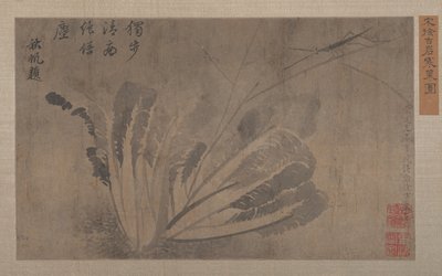 Kool en insecten door Xu Daoguang