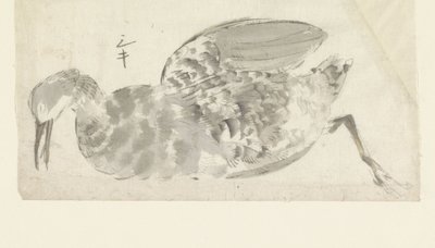 Dode watervogel door Yamamoto Shinryo Baiitsu (possibly)