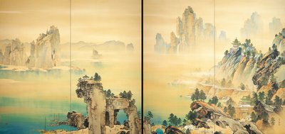 Goed voorteken, 1931 door Yamamoto Shunkyo