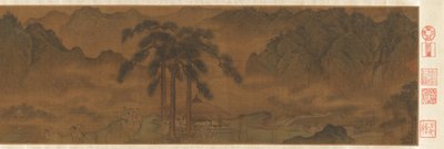 Een Diplomatieke Missie naar de Jin, ca. late 1150s door Yang Bangji