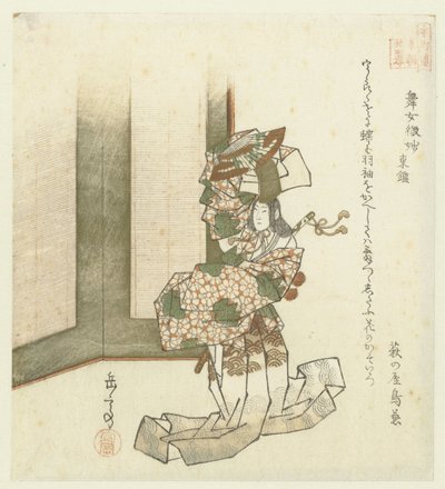Vierentwintig Japanse voorbeelden van kinderlijke gehoorzaamheid voor de Honchôren door Yashima Gakutei